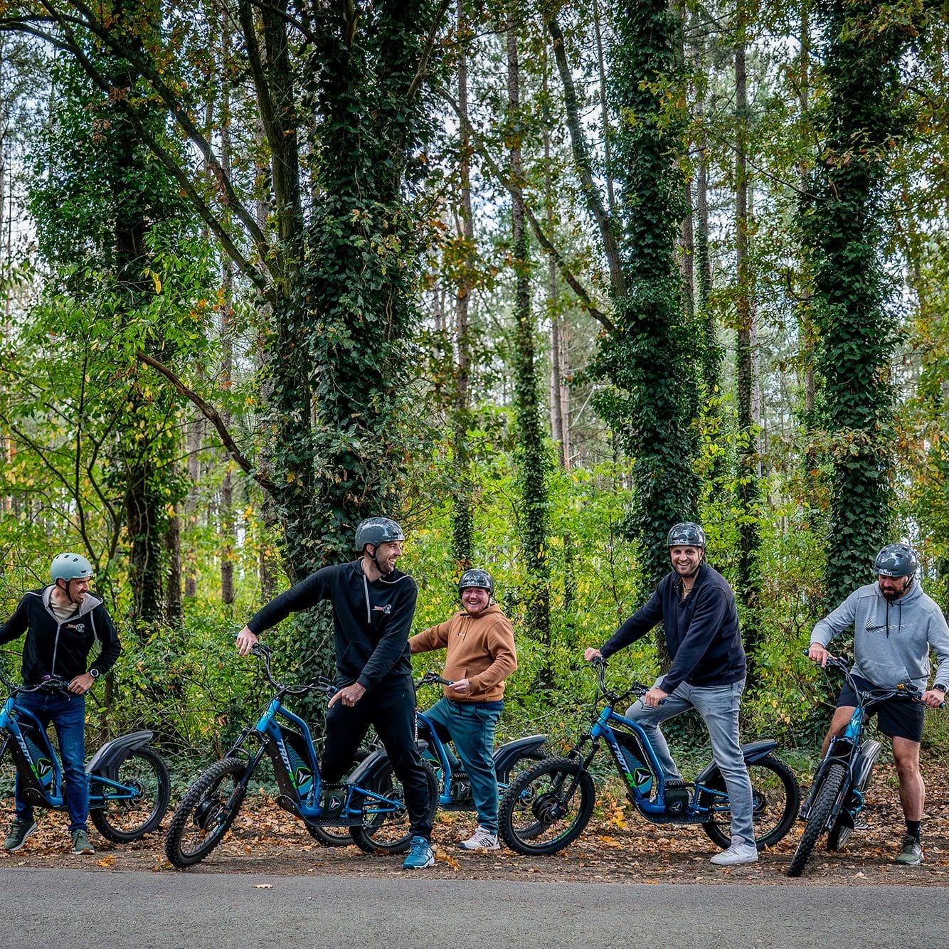 Teambuilding offroad e-steps in Pelt & Noord-Limburg - Peltivity