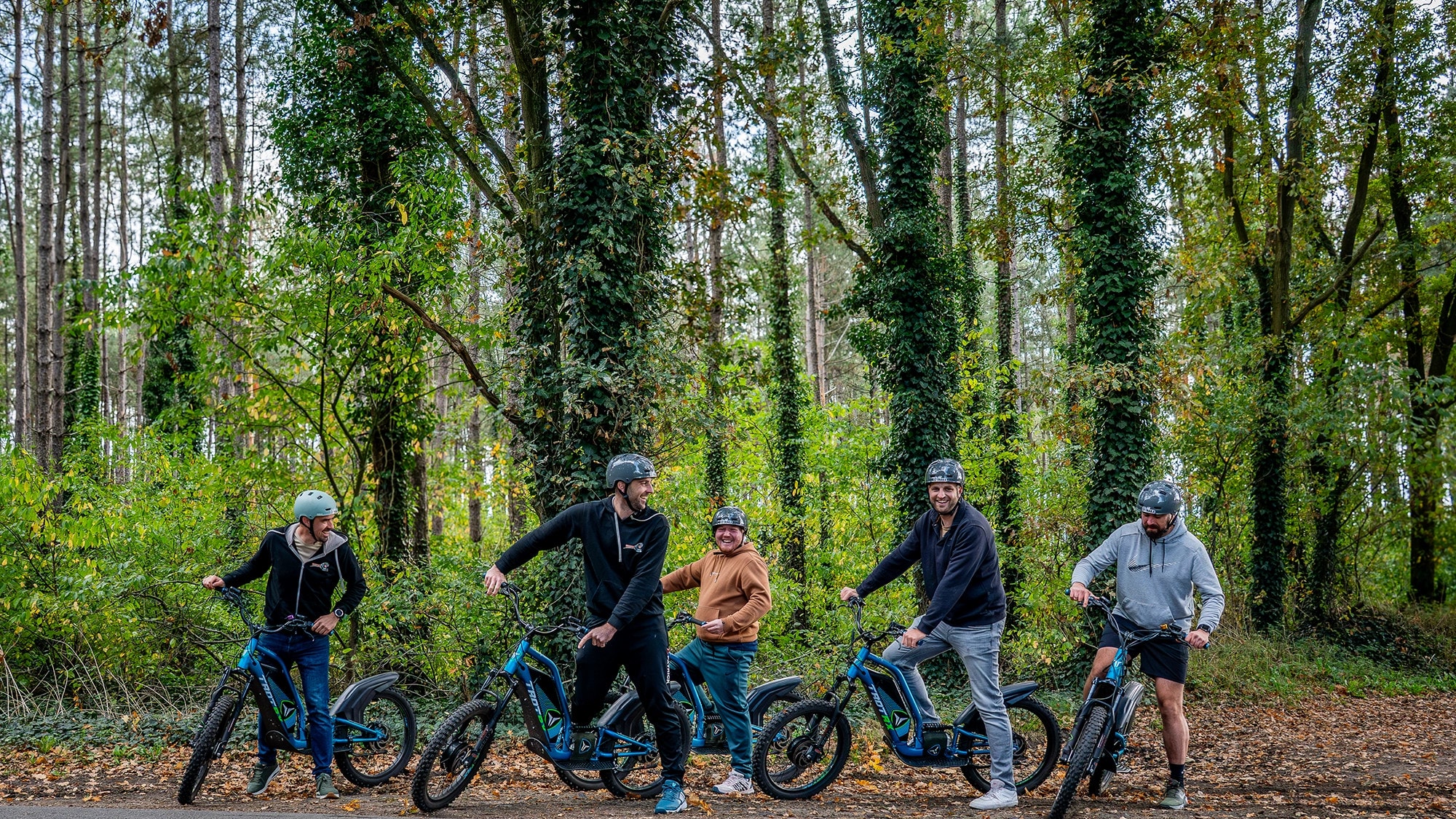 Teambuilding offroad e-steps in Pelt & Noord-Limburg - Peltivity